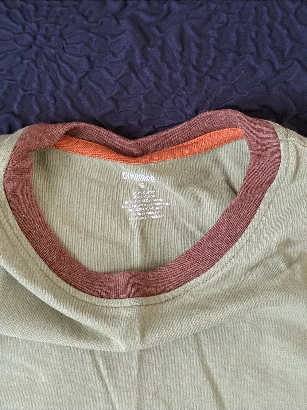 Gymboree Boys Embroidered Tiger Tank Top - Safari Size 6